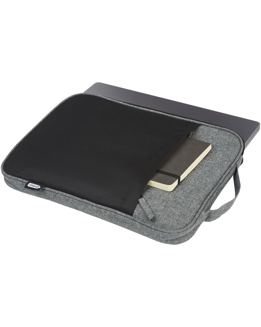 Tassen & Zakken 4DO Reclaim GRS gerecyclede tweekleurige 14" laptophoes 2,5 L voor bedrukking &amp; borduring