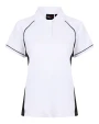 Polo's FINDEN-HALES Ladies` Piped Performance Polo voor bedrukking &amp; borduring