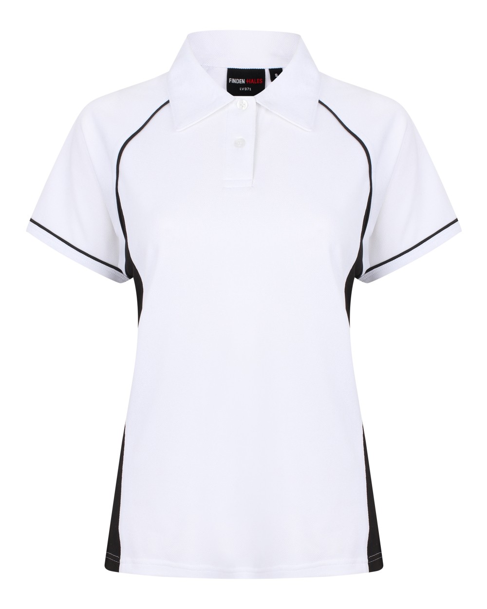 Polo's FINDEN-HALES Ladies` Piped Performance Polo voor bedrukking &amp; borduring