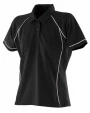 Polos personnalisable FINDEN-HALES Ladies Piped Performance Polo