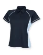 Polos personnalisable FINDEN-HALES Ladies Piped Performance Polo