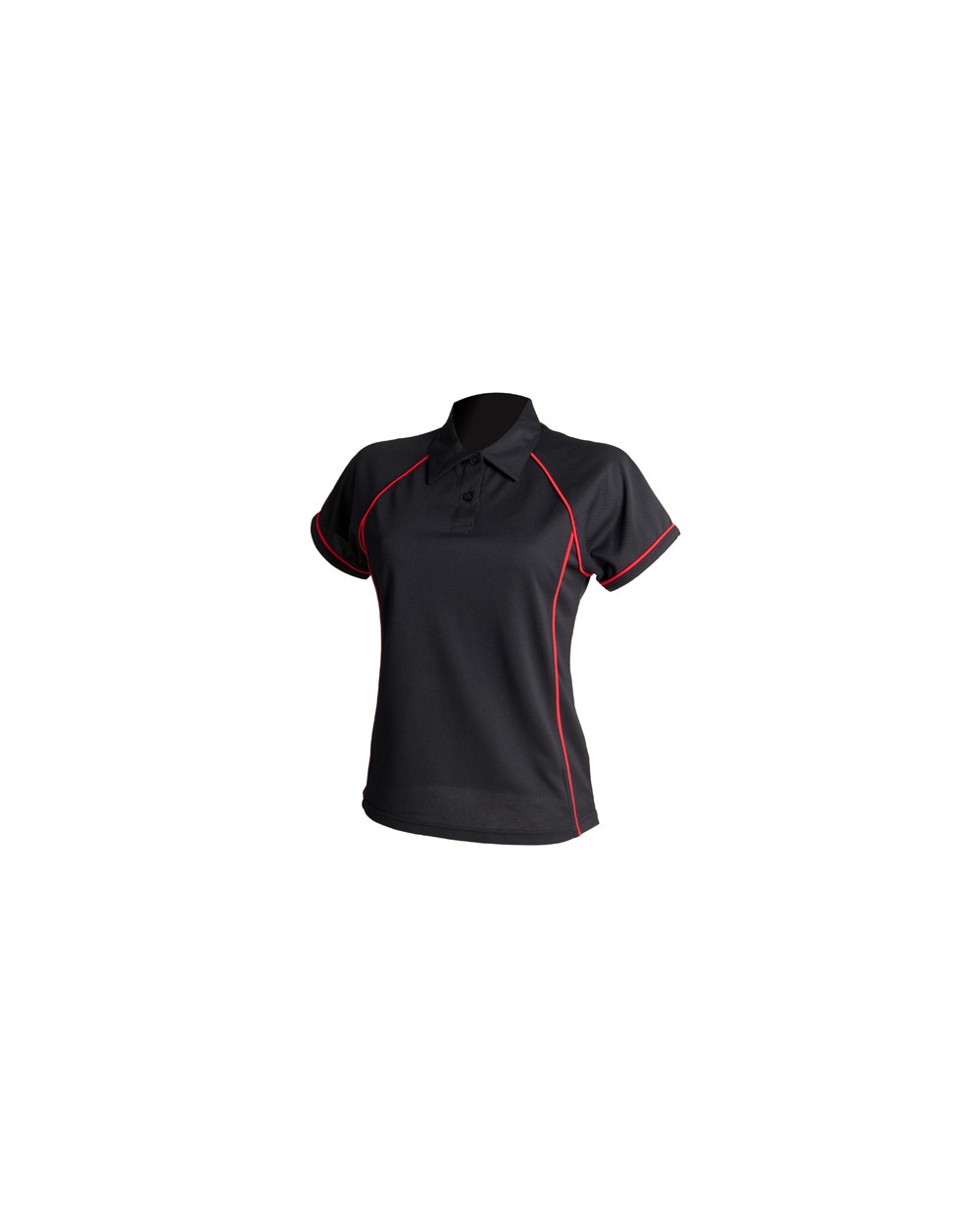 FINDEN-HALES Ladies Piped Performance Polo Poloshirts personalisierbar