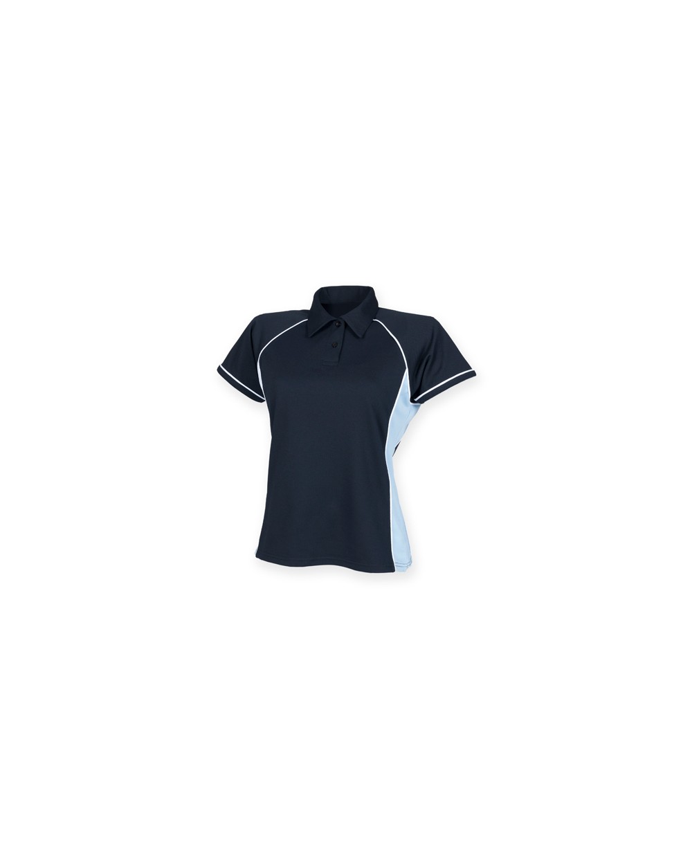 FINDEN-HALES Ladies Piped Performance Polo Poloshirts personalisierbar