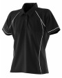 Polos personnalisable FINDEN-HALES Ladies Piped Performance Polo