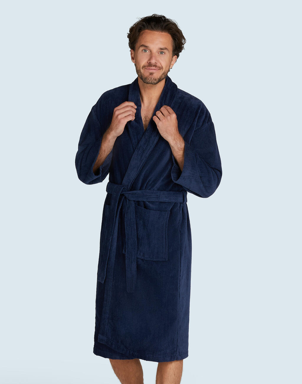 Produits éponges personnalisable TOWELS BY JASSZ Como Velours Bath Robe