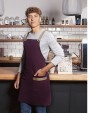 KARLOWSKY Bib Apron Urban-Look with Cross Straps and Pocket Schürzen personalisierbar