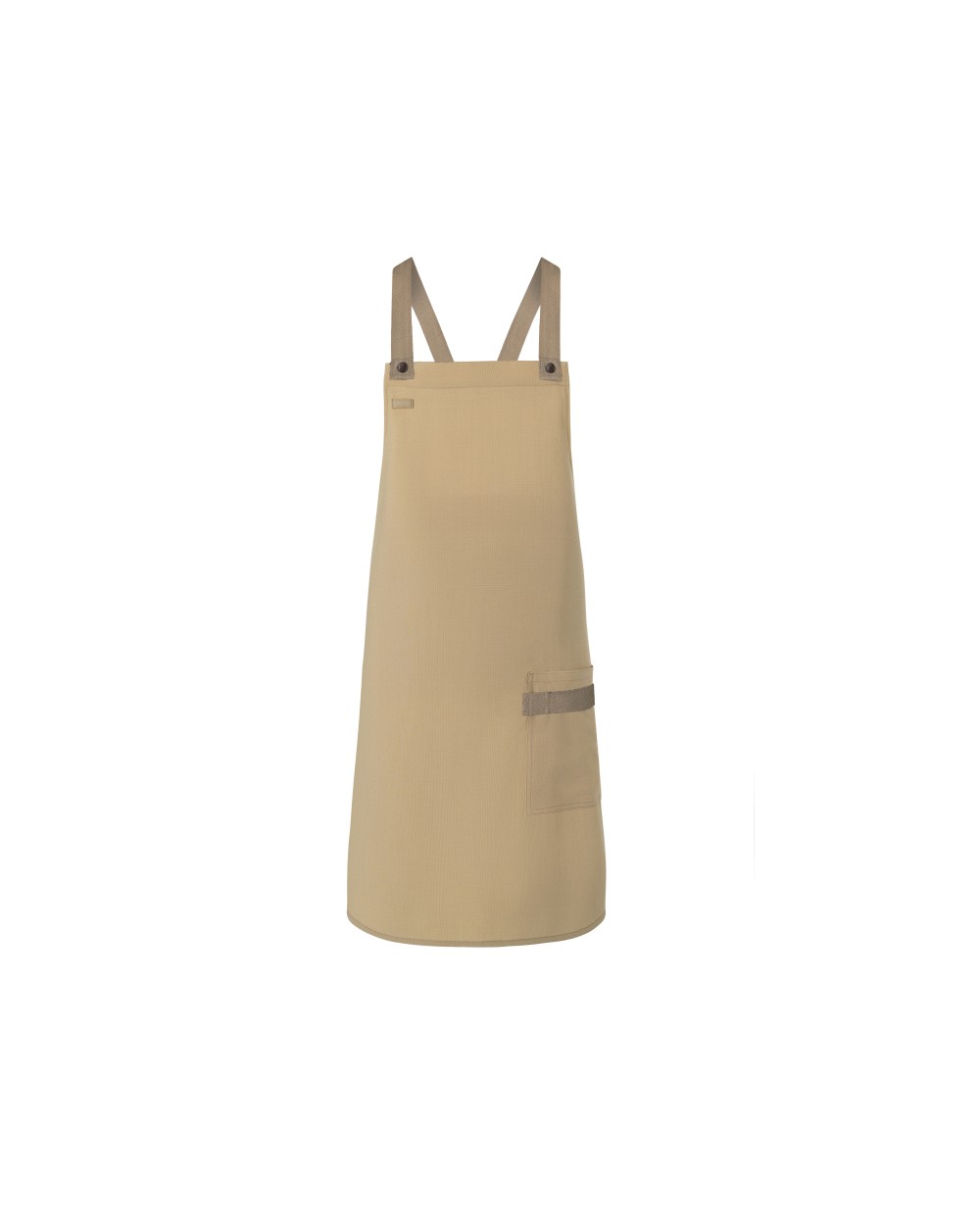Schorten KARLOWSKY BIB APRON URBAN-LOOK WITH CROSS STRAPS AND POCKET voor bedrukking &amp; borduring