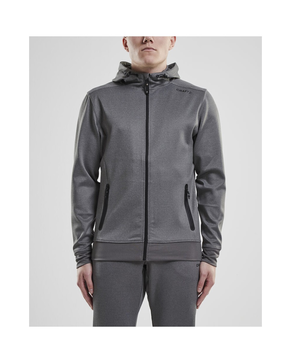 CRAFT Noble Full Zip Hood M Jacken personalisierbar