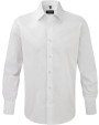 RUSSELL Men's Long Sleeve Easy Care Fitted Shirt Hemden personalisierbar
