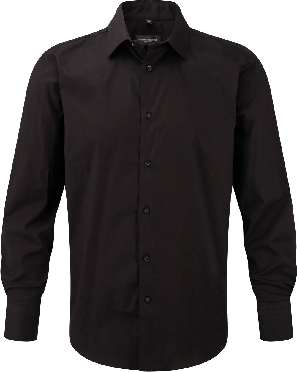 RUSSELL Men's Long Sleeve Easy Care Fitted Shirt Hemden personalisierbar