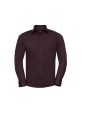 RUSSELL Men's Long Sleeve Easy Care Fitted Shirt Hemden personalisierbar