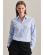 Hemden SEIDENSTICKER Women`s Blouse Slim Fit Check/Stripes Longsleeve voor bedrukking &amp; borduring
