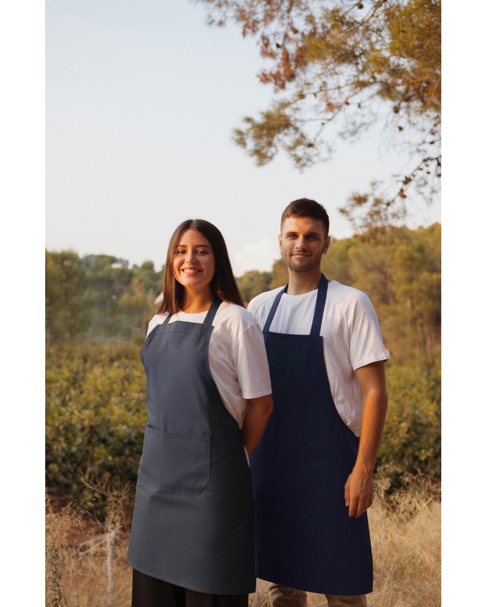 Schorten LINK KITCHENWEAR Cotton Hobby Apron voor bedrukking &amp; borduring