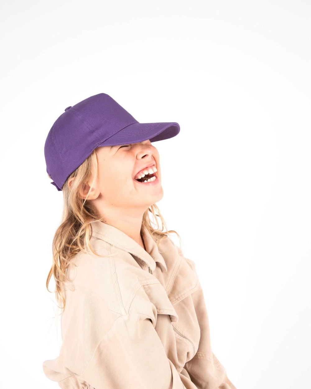 Casquettes personnalisable K-UP Casquette enfant en coton - 5 panneaux