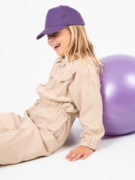 Casquettes à personnaliser K-UP Casquette enfant en coton - 5 panneaux 