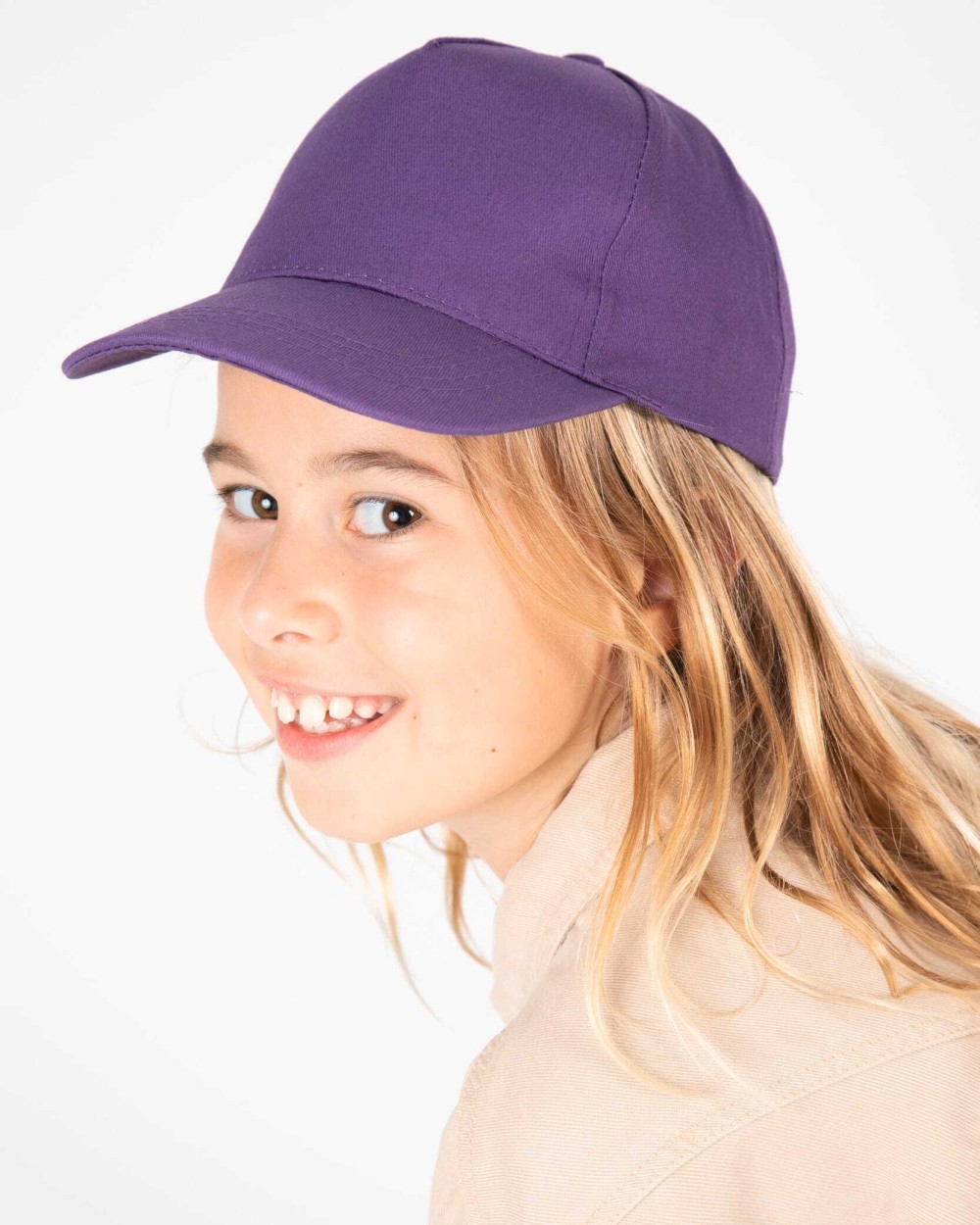 Casquettes personnalisable K-UP Casquette enfant en coton - 5 panneaux