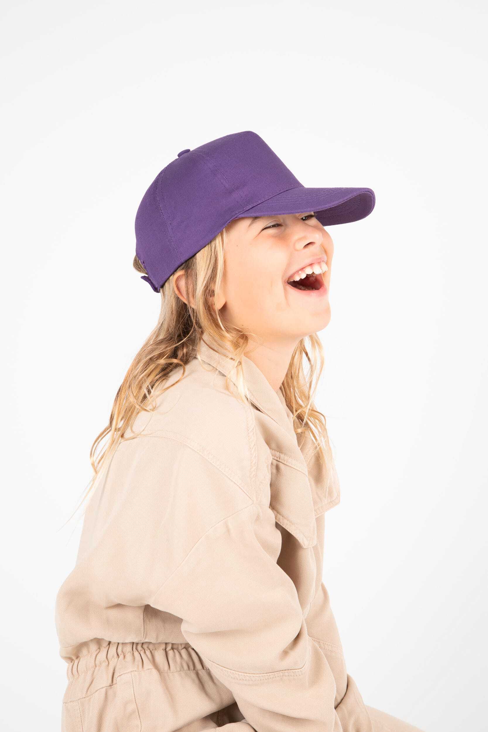 Casquettes personnalisable K-UP Casquette enfant en coton - 5 panneaux