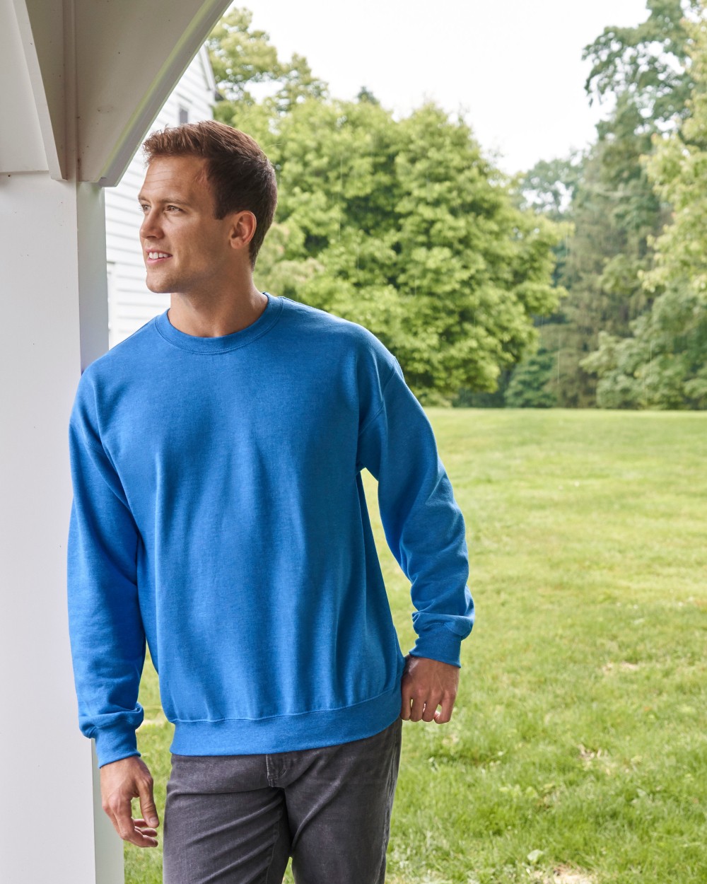 Sweaters & hoodies GILDAN Heavy Blend™ Adult Sweater met ronde hals voor bedrukking &amp; borduring