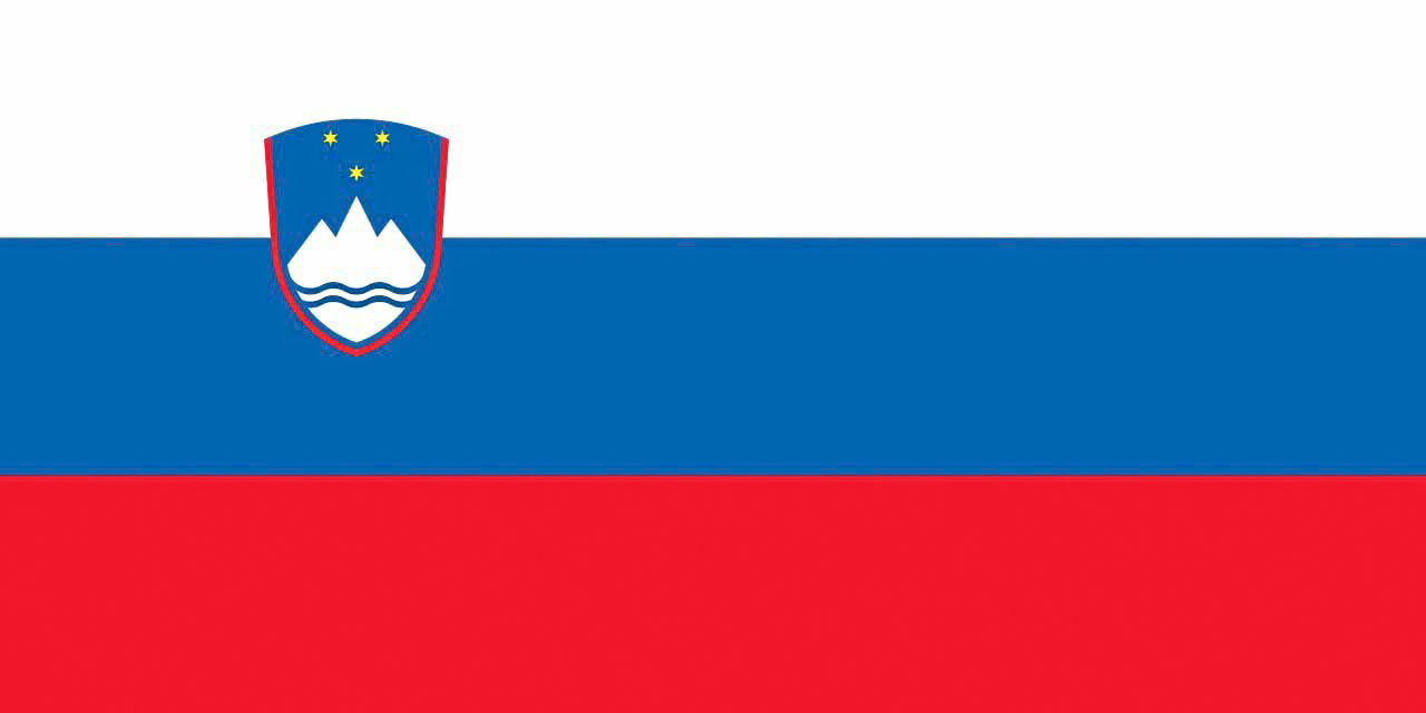 Benodigdheden PRINTWEAR Flag Slovenia voor bedrukking &amp; borduring