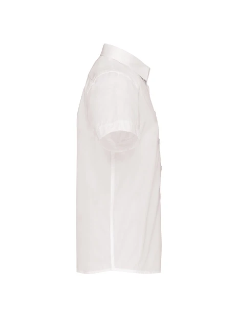 KARIBAN Chemise popeline manches courtes enfant /api/colors/7a92cd2d-10d2-40b4-928b-296bb7487506 personnalisable
