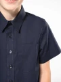 Chemises à personnaliser KARIBAN Chemise popeline manches courtes enfant 