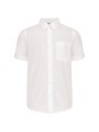 KARIBAN Chemise popeline manches courtes enfant /api/colors/7a92cd2d-10d2-40b4-928b-296bb7487506 personnalisable