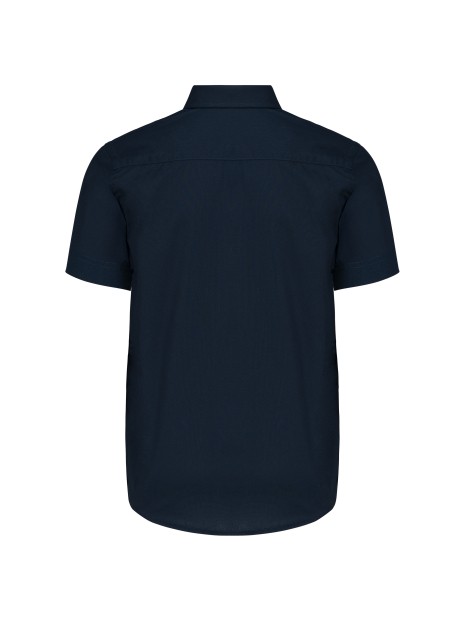 KARIBAN Chemise popeline manches courtes enfant /api/colors/b68891a9-1d28-4f7a-8deb-775c45027afd personnalisable