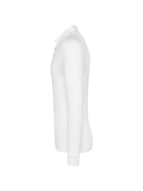 KARIBAN Polo jersey manches longues homme /api/colors/7a92cd2d-10d2-40b4-928b-296bb7487506 personnalisable