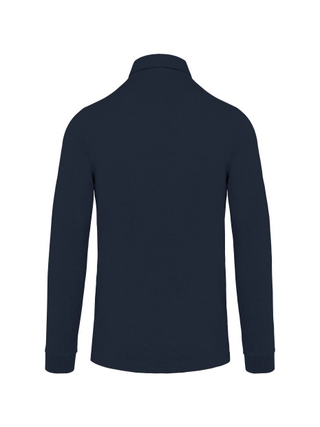 KARIBAN Polo jersey manches longues homme /api/colors/b68891a9-1d28-4f7a-8deb-775c45027afd personnalisable