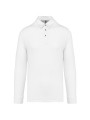 KARIBAN Polo jersey manches longues homme /api/colors/7a92cd2d-10d2-40b4-928b-296bb7487506 personnalisable