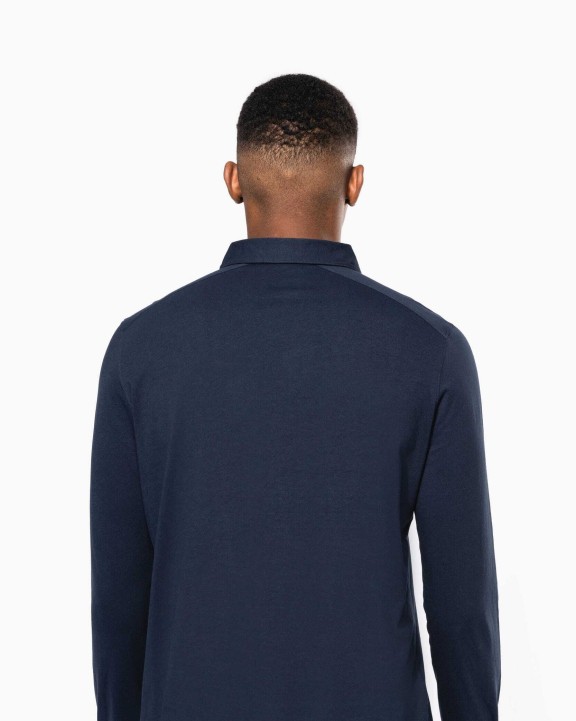 Polos personnalisable KARIBAN Polo jersey manches longues homme