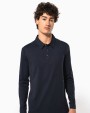 KARIBAN Langarm-Polohemd für Herren aus Jersey Poloshirts personalisierbar
