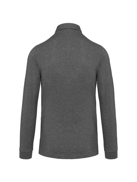 KARIBAN Polo jersey manches longues homme /api/colors/5fcefcdd-901a-471b-86f6-fd6b6c59cd10 personnalisable