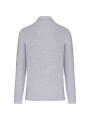KARIBAN Polo jersey manches longues homme /api/colors/a37ac46b-201c-43db-9085-8f3a99c04b1c personnalisable