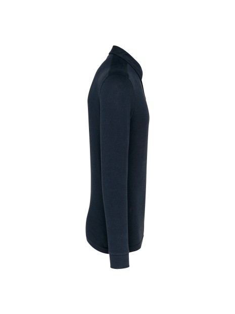 KARIBAN Polo jersey manches longues homme /api/colors/b68891a9-1d28-4f7a-8deb-775c45027afd personnalisable