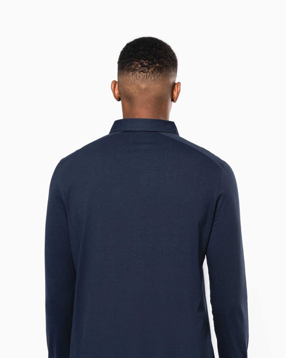 Polo's KARIBAN Herenpolo lange mouwen van jersey voor bedrukking &amp; borduring