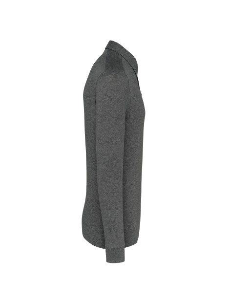 KARIBAN Polo jersey manches longues homme /api/colors/5fcefcdd-901a-471b-86f6-fd6b6c59cd10 personnalisable