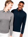 Polos à personnaliser KARIBAN Polo jersey manches longues homme 