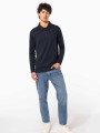 Polos à personnaliser KARIBAN Polo jersey manches longues homme 