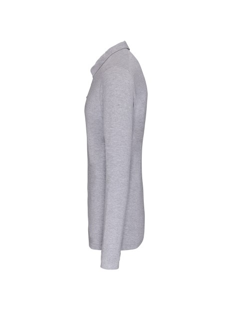 KARIBAN Polo jersey manches longues homme /api/colors/a37ac46b-201c-43db-9085-8f3a99c04b1c personnalisable