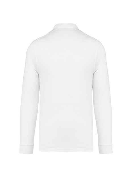 KARIBAN Polo jersey manches longues homme /api/colors/7a92cd2d-10d2-40b4-928b-296bb7487506 personnalisable