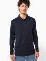 Polos à personnaliser KARIBAN Polo jersey manches longues homme 