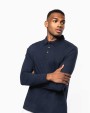 Polos personnalisable KARIBAN Polo jersey manches longues homme