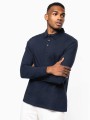 Polos à personnaliser KARIBAN Polo jersey manches longues homme 
