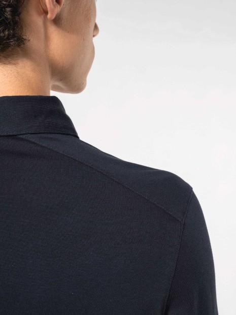 Polos à personnaliser KARIBAN Polo jersey manches longues homme 