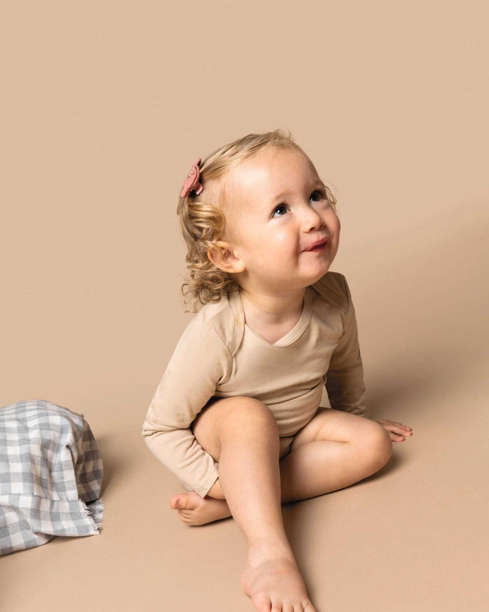 KARIBAN Body aus Bio-Baumwolle für Babys Jacken personalisierbar