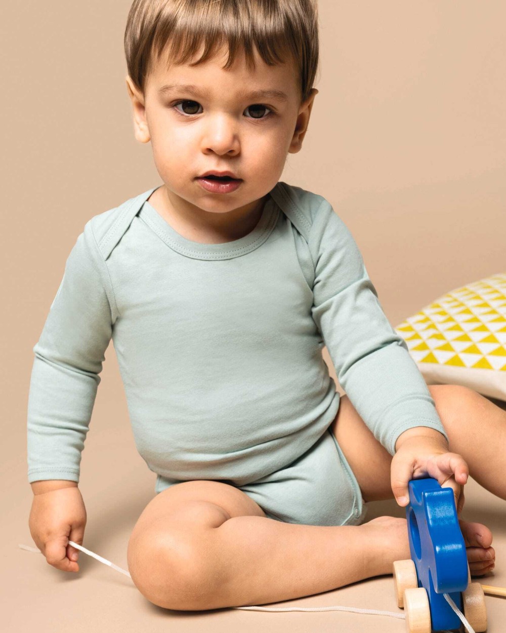 KARIBAN Body aus Bio-Baumwolle für Babys Jacken personalisierbar