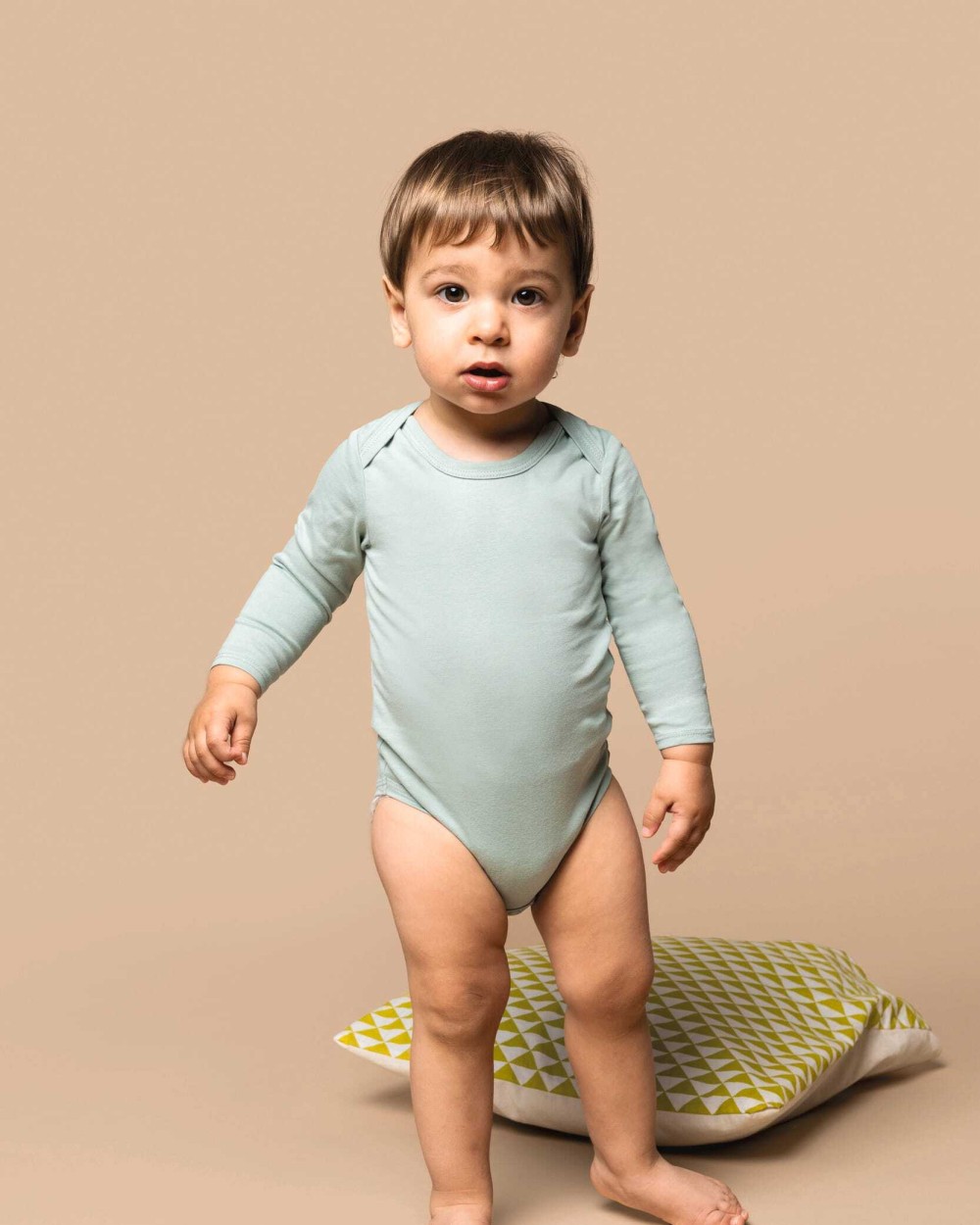 KARIBAN Body aus Bio-Baumwolle für Babys Jacken personalisierbar