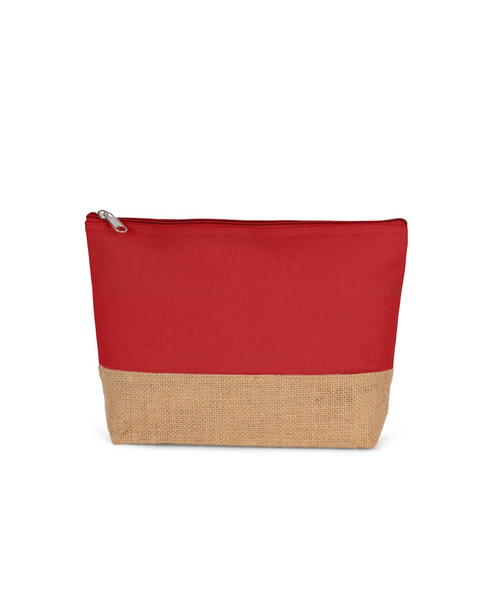 Tassen & Zakken KIMOOD Etui van katoencanvas en jute voor bedrukking &amp; borduring