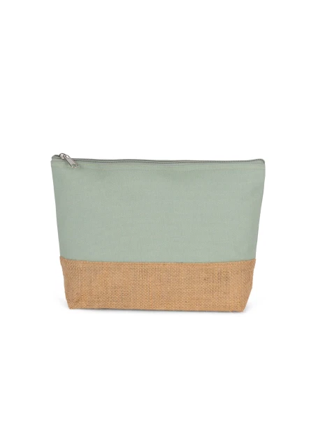 KIMOOD Pochette en toiles de coton et jute /api/colors/5fdba5d3-9d31-45cf-8708-172b918226a6 personnalisable